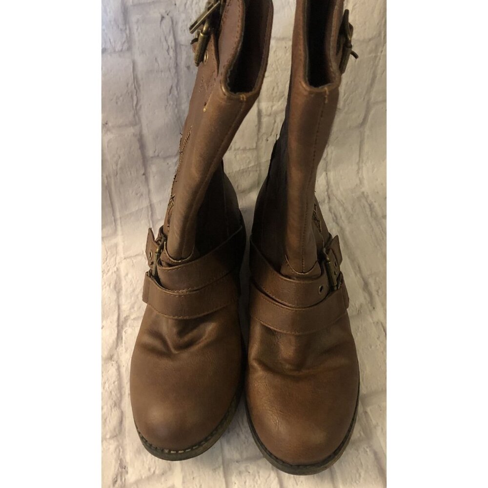 Zodiac Size 3 Riley Brown Riding Boot By Zodiac - Picture 2 of 9